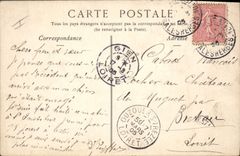 VINTAGE POSTCARD Paris Monument raised with the memory of Pasteur Sheep