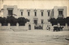 VINTAGE POSTCARD Tunisia Tunis Pasteur Institute