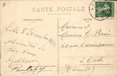 VINTAGE POSTCARD Lille Pasteur Institute