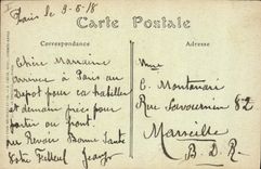 VINTAGE POSTCARD Paris the Pasteur monument and the hotel of the Invalids