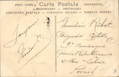 VINTAGE POSTCARD Melun Pasteur Monument