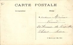 Hipódromo de Hippisme de la equitación del caballo de la POSTAL de la VENDIMIA de la muchedumbre de Tremblay durante una raza