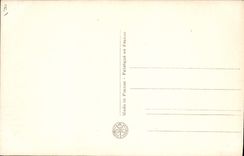 Hipódromo de Hippisme París de la equitación del caballo de la POSTAL de la VENDIMIA de las plataformas de Longchamp