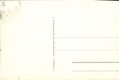 La equitación Hippisme Deauville del caballo de la POSTAL de la VENDIMIA floreció las plataformas del hipódromo de la playa