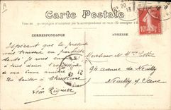 CPA Cheval Equitation Hippisme Dieppe Le Champ de courses 