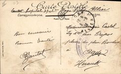 CPA Cheval Equitation Hippisme Vichy Le Champ de courses Vue generale du pesage 