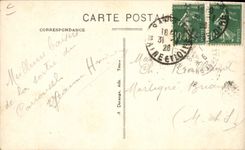 CPA Cheval Equitation Hippisme Saumur Ecole de cavalerie Courbette 