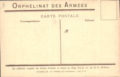 CPA Fantaisie Illustrateur Orphelinat des armees 