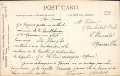 VINTAGE POSTCARD Fantasy Illustrator Soldier Militaria Dog