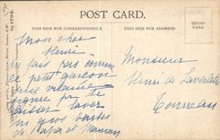 VINTAGE POSTCARD Fantasy Illustrator Child Wash-hand basin