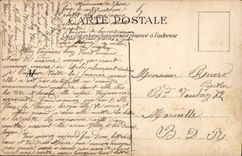 Pieza de las prácticas de leña de Militaria Canon de la POSTAL de la VENDIMIA de 27