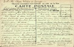 El arma de Militaria Chuignes Gros de la POSTAL de la VENDIMIA da para arriba por los alemanes