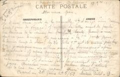 Batería inglesa de Militaria de la POSTAL de la VENDIMIA en la posición del combate