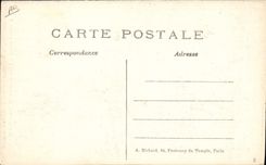 El coche alemán de Militaria Canon de la POSTAL de la VENDIMIA piensa para el shooting contra los dirigibles y los aeroplanos