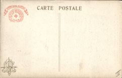 Museo de Militaria París de la POSTAL de la VENDIMIA de las cáscaras del ejército de la tumba 420 alrededor de Verdún