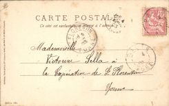 CPA Fantaisie Illustrateur Train Thackeray 