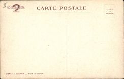 VINTAGE POSTCARD Fantasy Illustrator Women Sailing ships