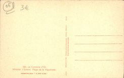 POSTAL de la VENDIMIA la playa de Esterel del d de Miramar de la cornisa del oro de Figueirette