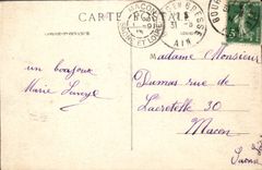 CPA Bourg Eglise de Brou