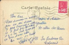 CPA Versailles Vue a vol d'oiseau sur le parc le palais et la ville