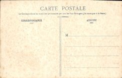 VINTAGE POSTCARD Seen place and church of Ars