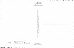 MODERN CARD Auvergne the Castle of Tournoel