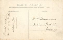 VINTAGE POSTCARD Artistic Biarritz Sea Demontee