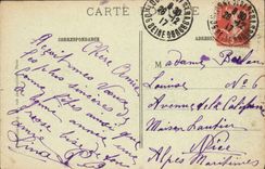 VINTAGE POSTCARD Paris the Church of the Madeleine