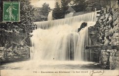 VINTAGE POSTCARD Excursion with the Hedgehog the Girard Jump