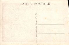 VINTAGE POSTCARD Clermont Ferrand View On the Place of Jaude the street Blatin and Puy de Dome