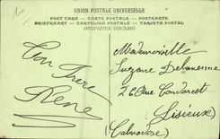 VINTAGE POSTCARD Beauileu Villas