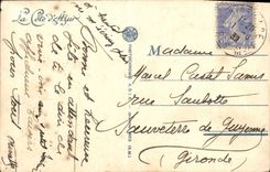 VINTAGE POSTCARD Beaulieu Seen on Sea View