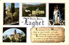 MODERN CARD Notre Dame de Laghet