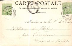 VINTAGE POSTCARD Amelie Les Bains the throat of Mondony