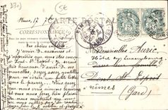 VINTAGE POSTCARD Nimes the Saint Paul Church