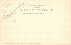 VINTAGE POSTCARD Paris the Pantheon Murals Holy louis founds the Sorbonne Templier