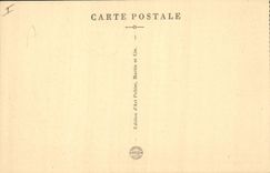 VINTAGE POSTCARD Laon Museum Old Vault of Templiers