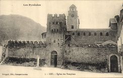 CPA Luz Eglise des Templiers