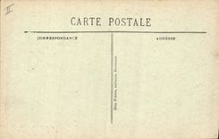 VINTAGE POSTCARD Interior Luz of the church of the templiers