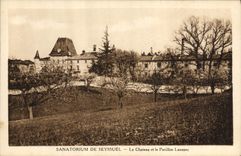 VINTAGE POSTCARD Sanatorium De Seyssuel the Castle and the Laennec House