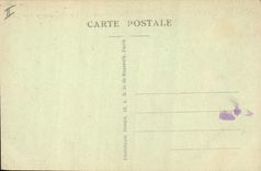 Sanatorio de la POSTAL de la VENDIMIA de Monbran el ataque frontal del principal del sanatorio