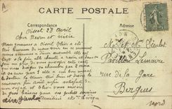 VINTAGE POSTCARD Oissel Sanatorium