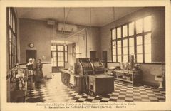 VINTAGE POSTCARD Sanatorium of Parigne the Bishop Cooks