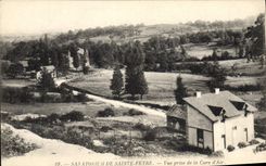 CPA Sanatorium de SAinte Feyre Vue prise de la cure d'air 