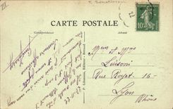 VINTAGE POSTCARD Hautenille Mangini Sanatorium