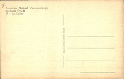 VINTAGE POSTCARD Zuydcoote national Sanatorium Vancauwenberghe kitchen