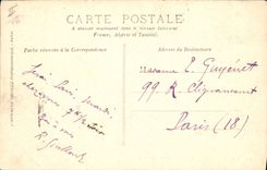 CPA Bateau Le Treport Sortie d'une goelette