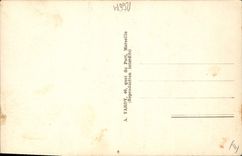 VINTAGE POSTCARD Boat Marseilles Crowning of ND of the Guard Departure of the procession