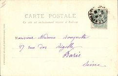 VINTAGE POSTCARD Boat Le Havre Transatltantique Savoy