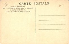 CPA Bateau SGTM Paquebot Sidi Brahim